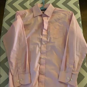 Pink Chaps long sleeve dress shirt.